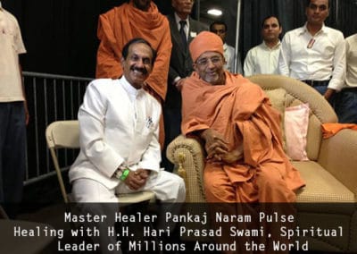 Master Healer Pankaj Naram Pulse Healing with H.H. Hari Prasad Swami, Spiritual Leader of Millions Around the World